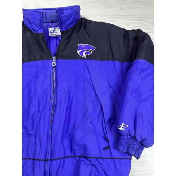 Vintage Kansas State Wildcats Logo Athletic Jacket - Picture 2 of 6